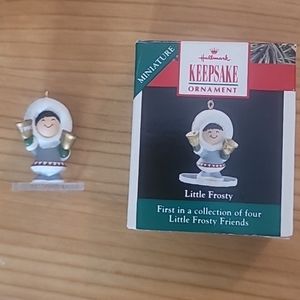 3 "Little Frosty Friends" ornaments.